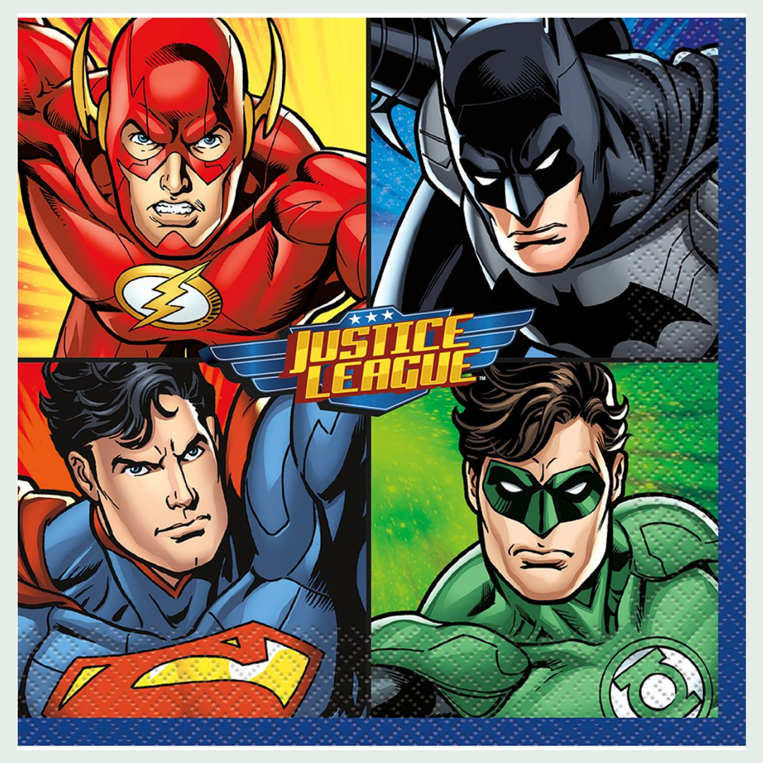 Dinpynt Barnebursdag- Justice League