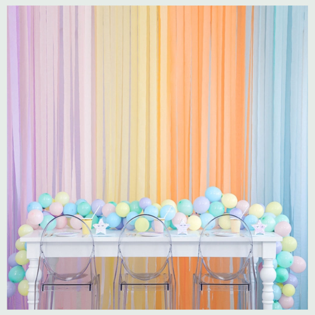 Dinpynt Streamers/ Kreppruller