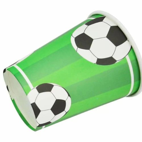 Fotball Papirkopper 266ml 8pk