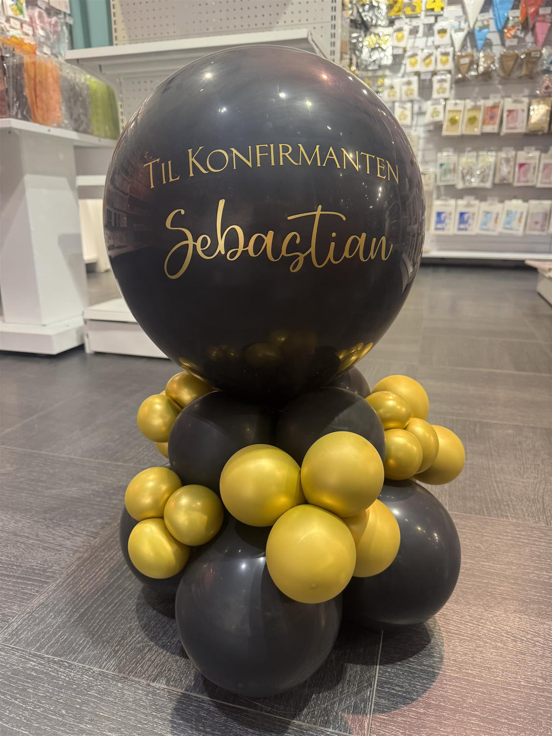 Skreddersydd tekst til ballonger