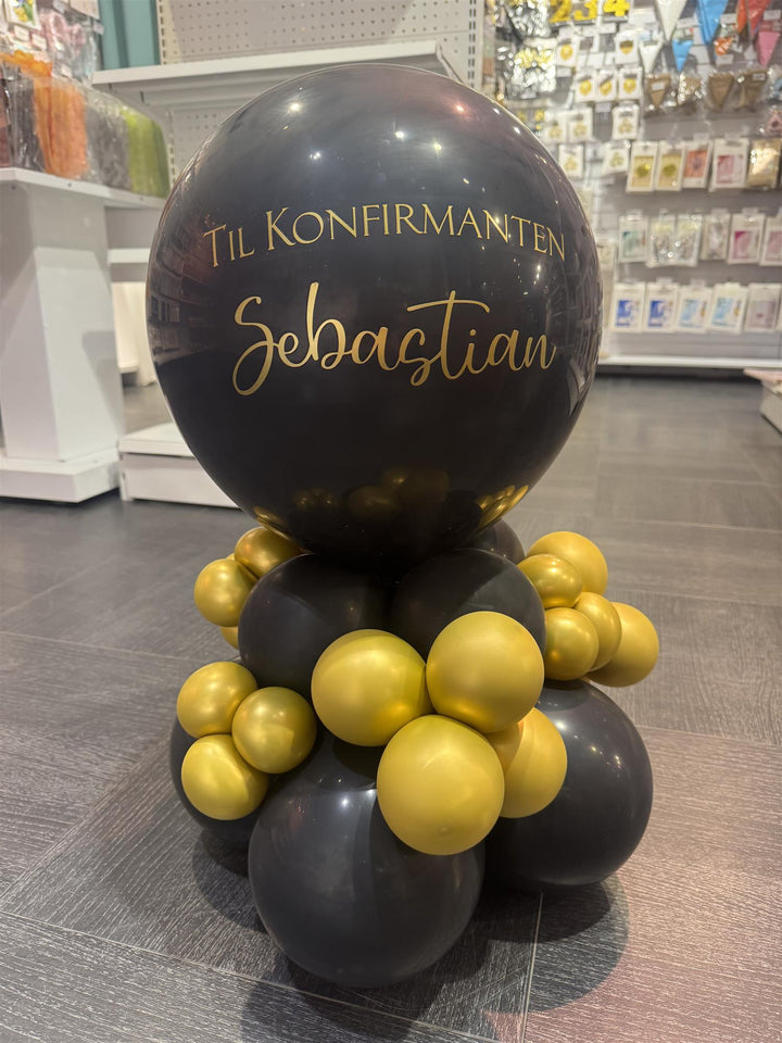 Skreddersydd tekst til ballonger