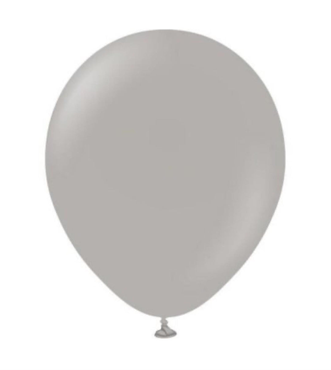 Medium latexballonger - Grå