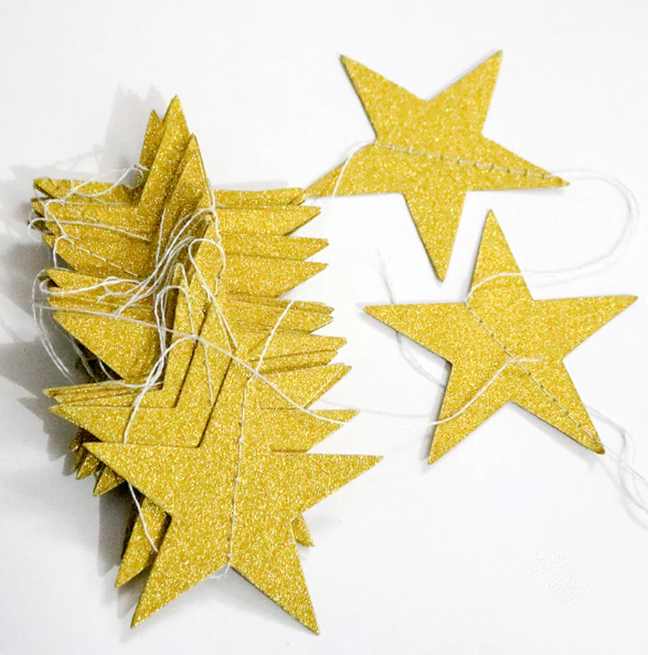 Banner - Gullstjerner