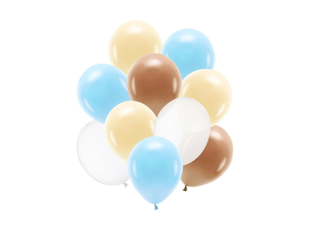 Sett med lateksballonger, bland