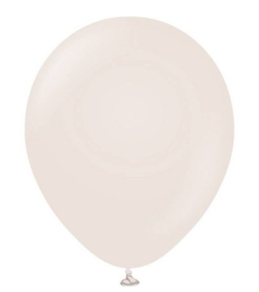 Store latexballonger - Lys sand