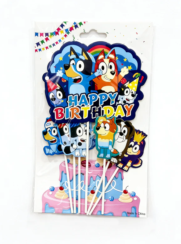 Kake pynt - Bluey