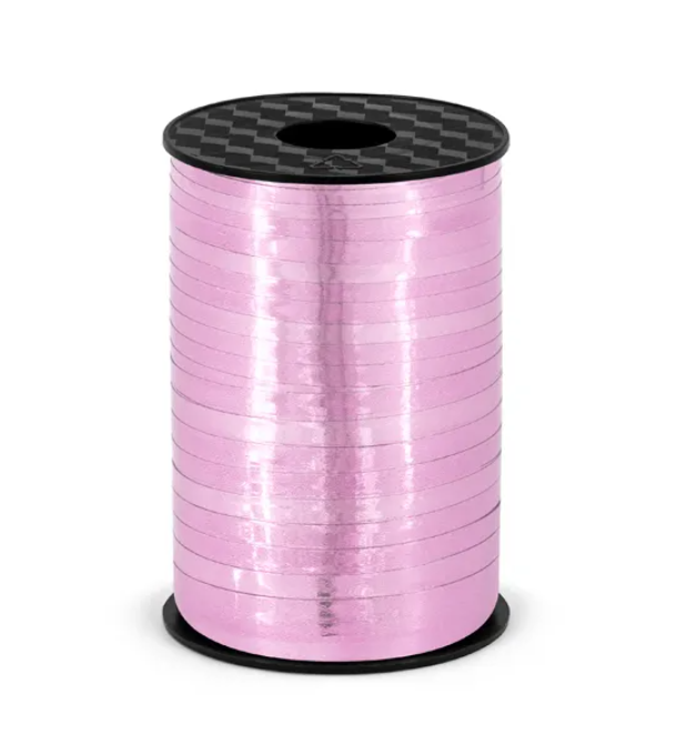 Gavebånd -  Metallisk rosa
