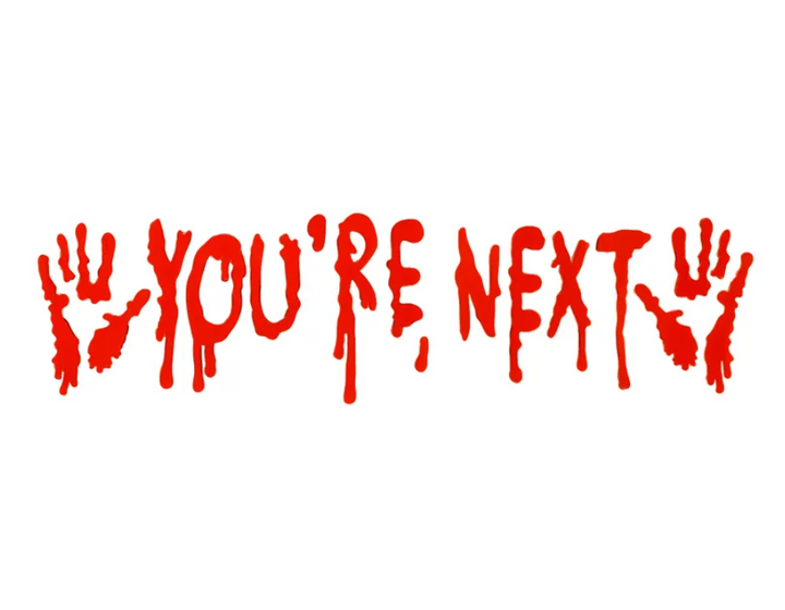 Vindusklistremerke - You're next