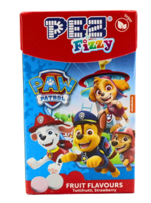 Paw patrol pez fuzzy