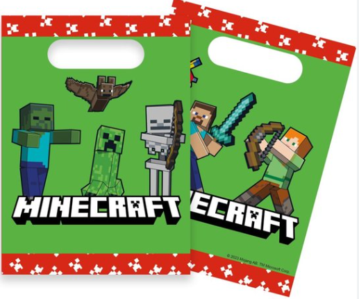 Godteriposer Minecraft