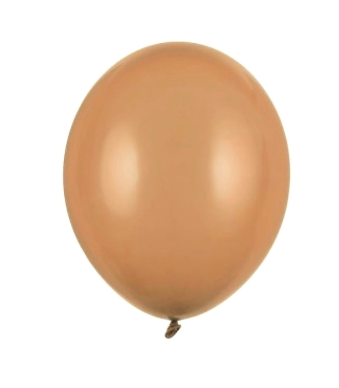 Medium latexballonger - Lysebrun