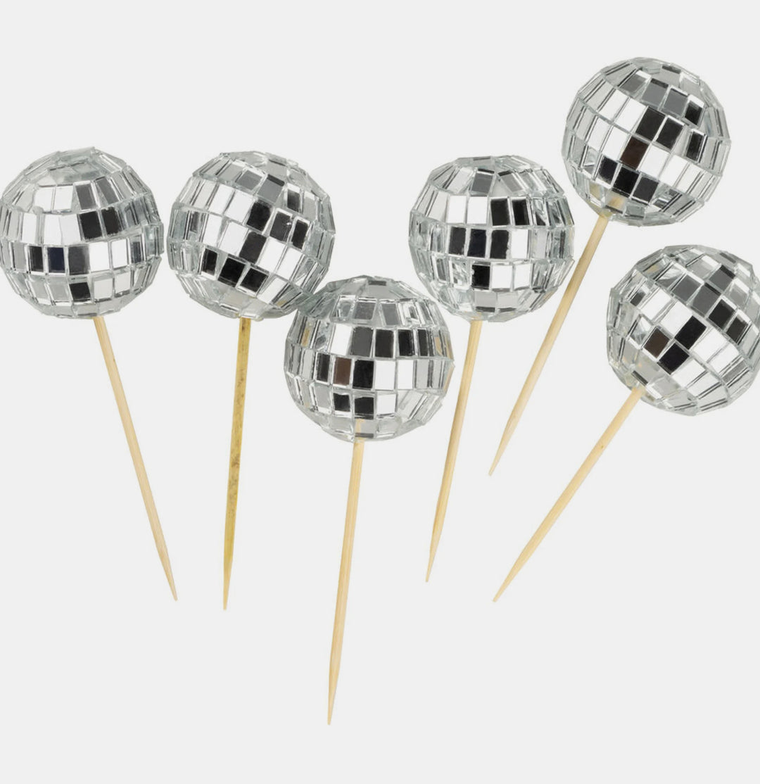 Cocktailpinner med diskokule