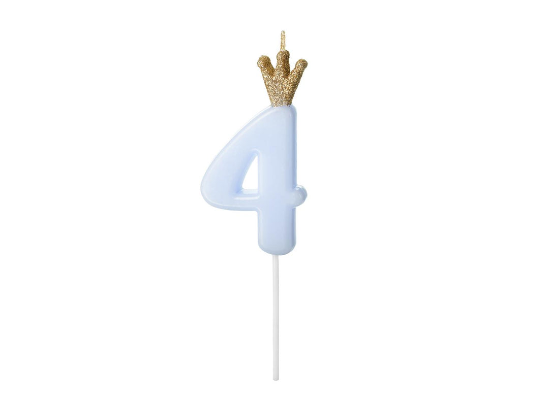 Kakelys - Nummer 4, Blå