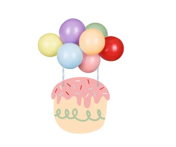 Kaketopper -Mini ballongbue