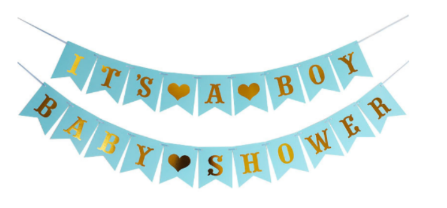 Its A Boy Baby Shower banner