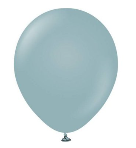 Medium latexballonger - Dus blå