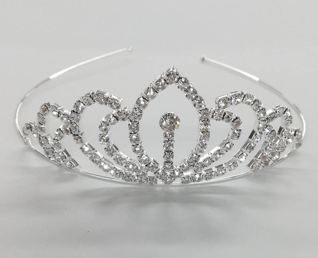 Sølv Diamante Tiara