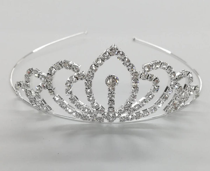 Sølv Diamante Tiara