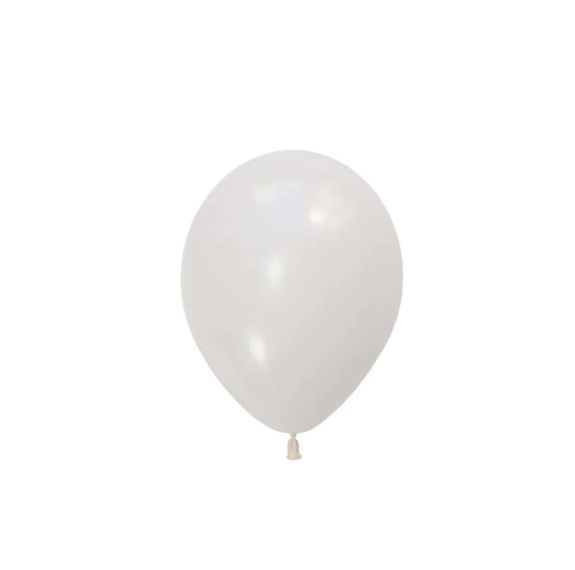 Mini latexballonger - Hvit