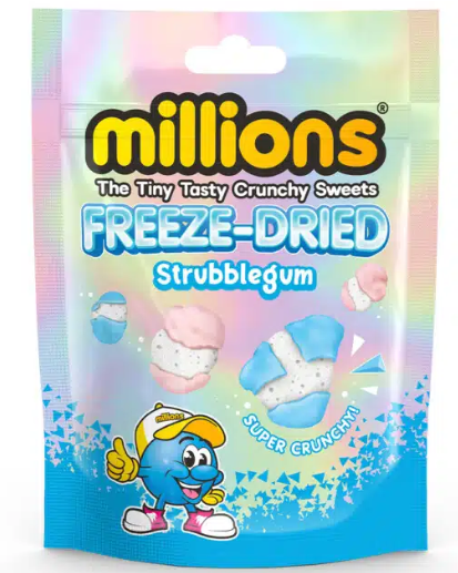 Freeze-dried strubblegum