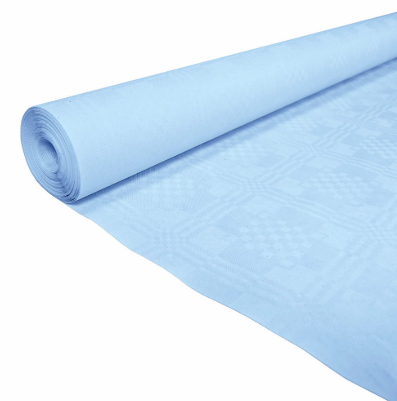 Papir duk lyseblå 1,19m x 8m