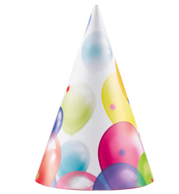 Partyhatter Med ballonger på