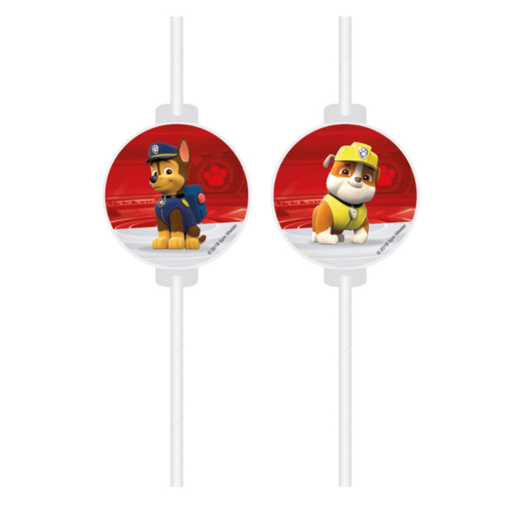 Sugerør paw patrol