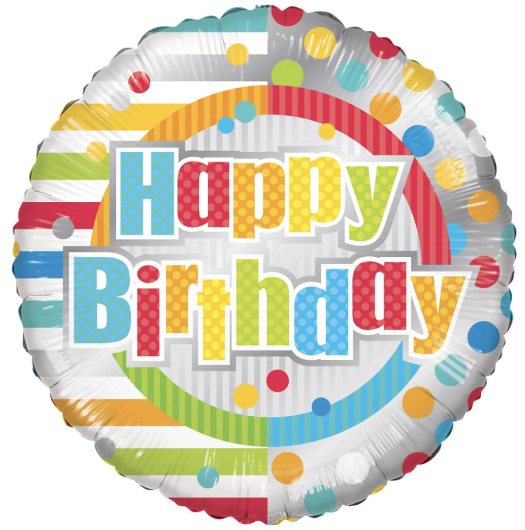 Folieballong Happy Birthday