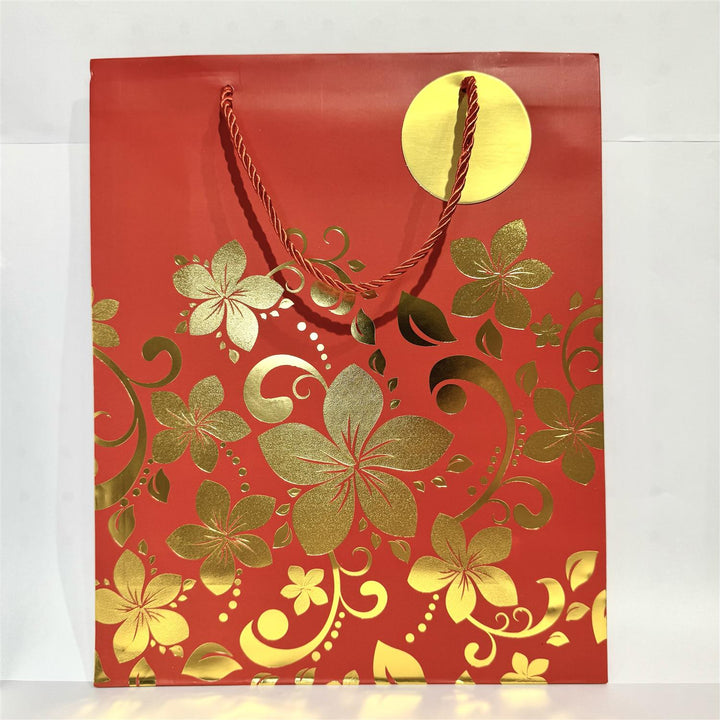 Gavepose 32x26x10 cm - Blomster