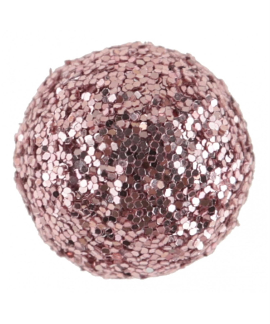 Mini Glitter kuler rosa 50 stk
