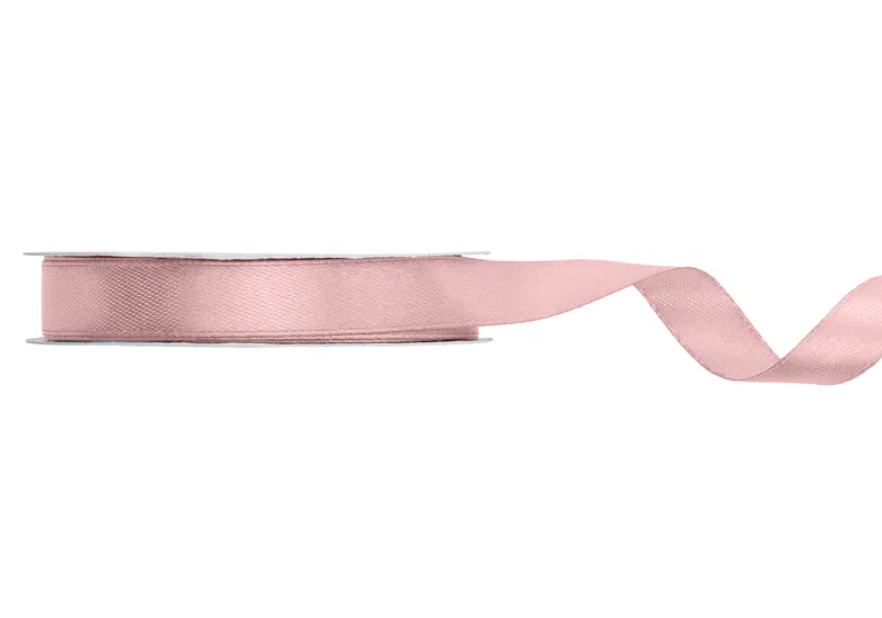 Satengbånd, dus rosa