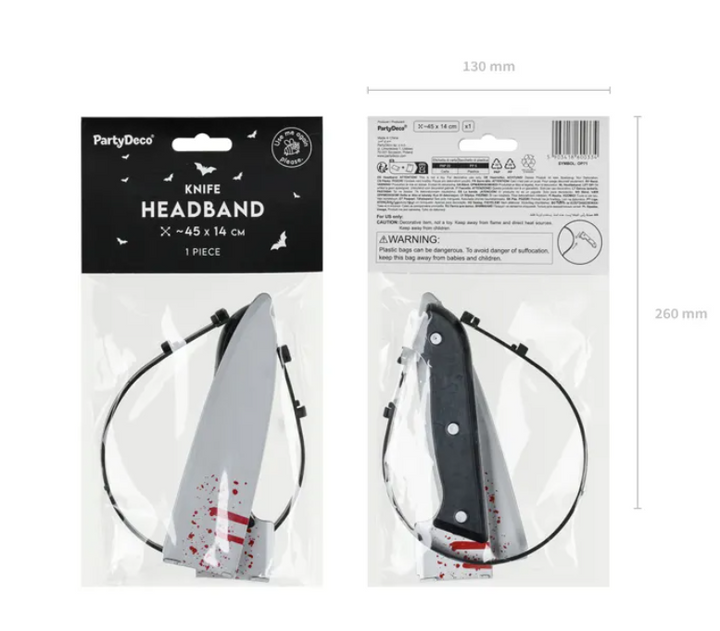 Hårbøyle med kniv