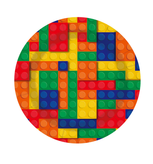 Pappfat 18 cm - Byggeklosser