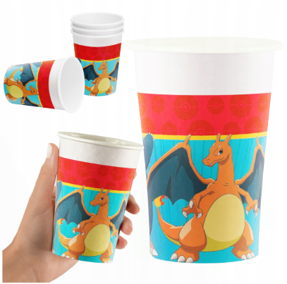 Pokémon pappkopper 200ml