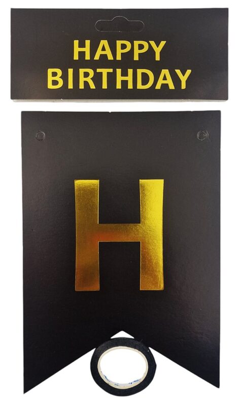 Happy birthday banner