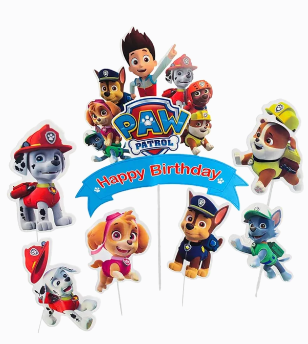 Kakepynt - Paw patrol