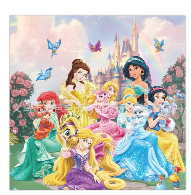 Servietter - Disney Prinsesser