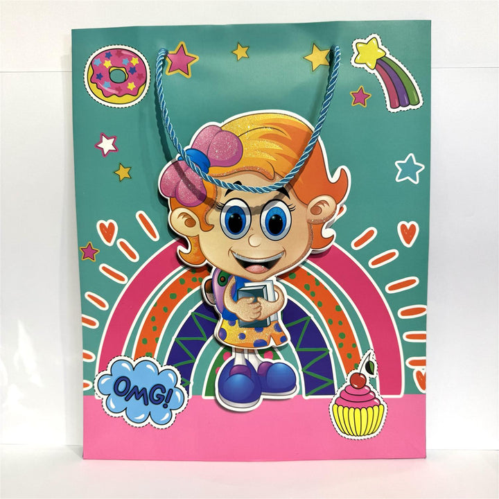 3D Gavepose 32x26x10 cm - Jenter
