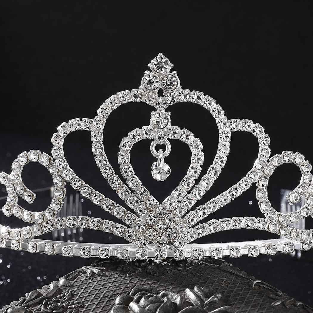 Sølv Diamante Tiara