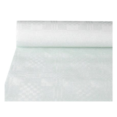 Papir duk hvit 1,19m x 8m