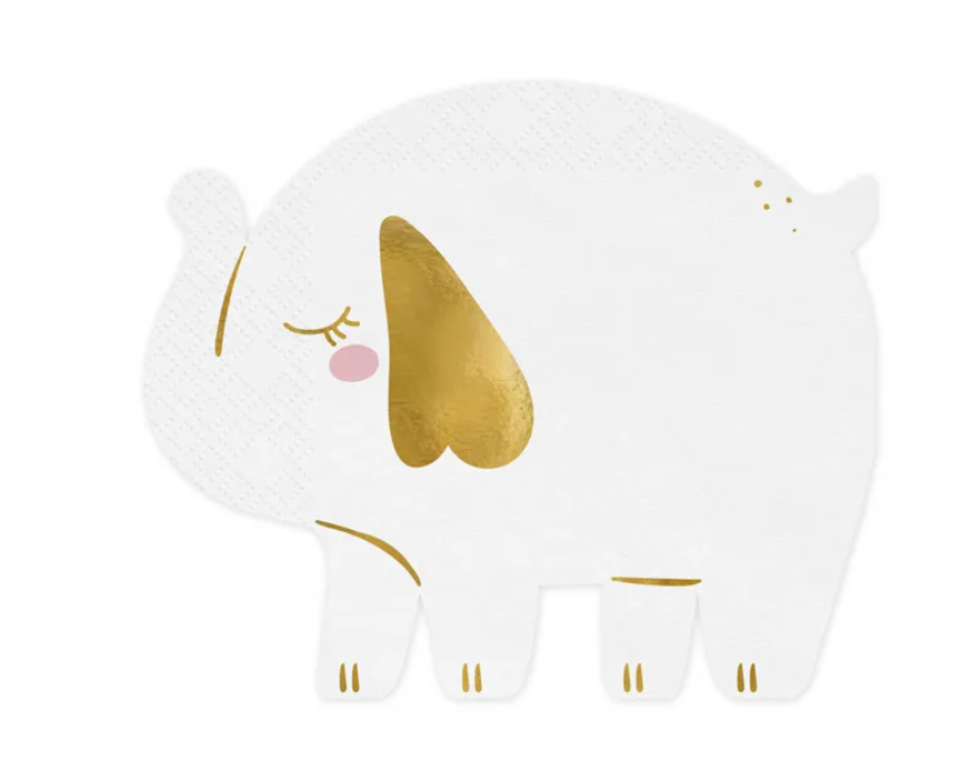 Servietter - Elefant