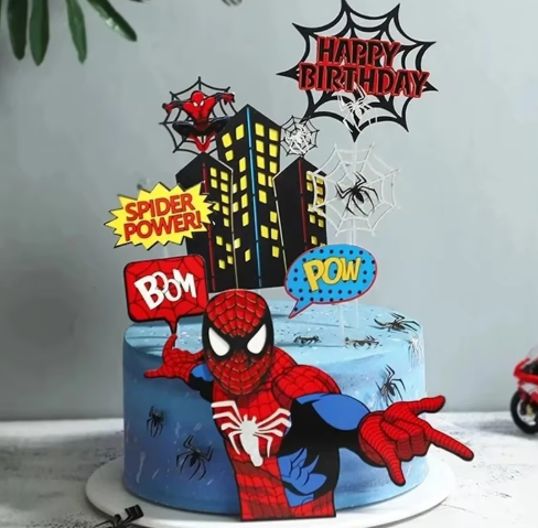 Kakepynt - Spiderman