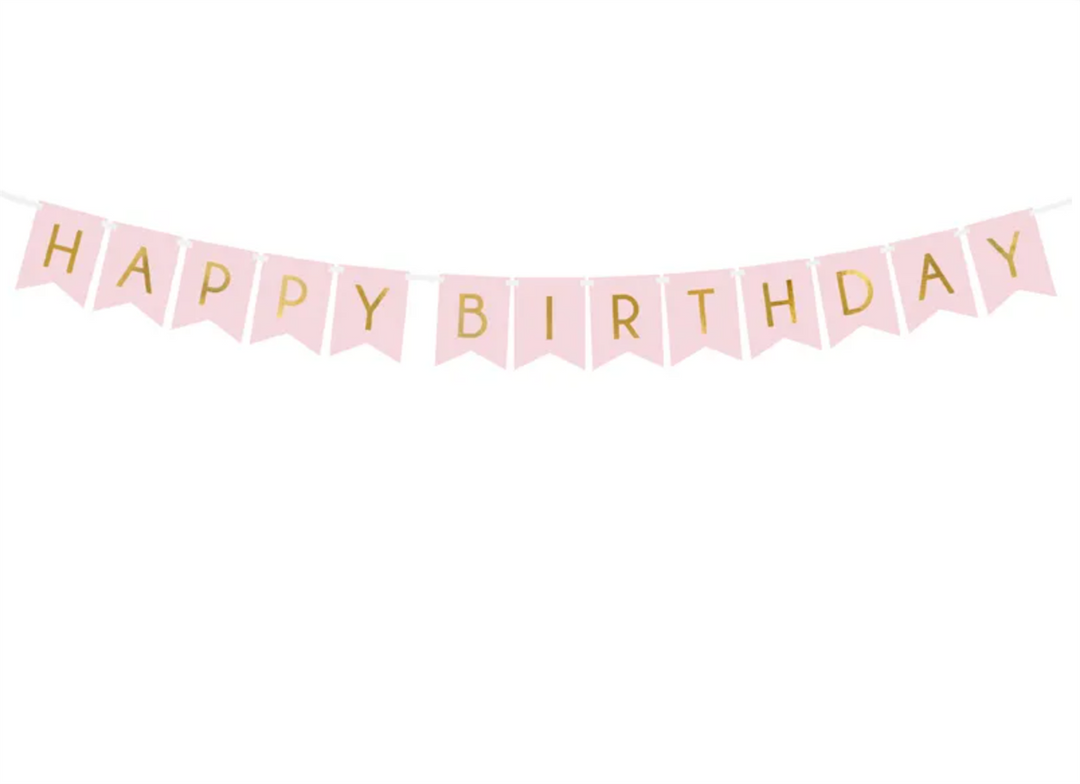 Banner - Happy Birthday, Rosa