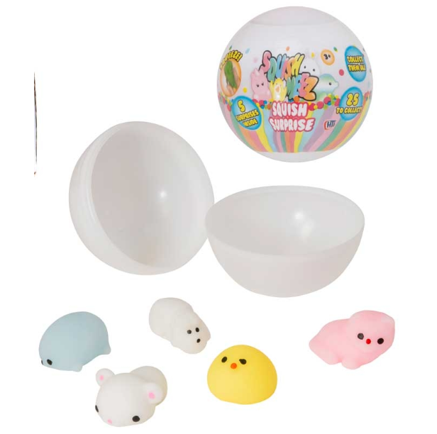 Surprise egg med squishy
