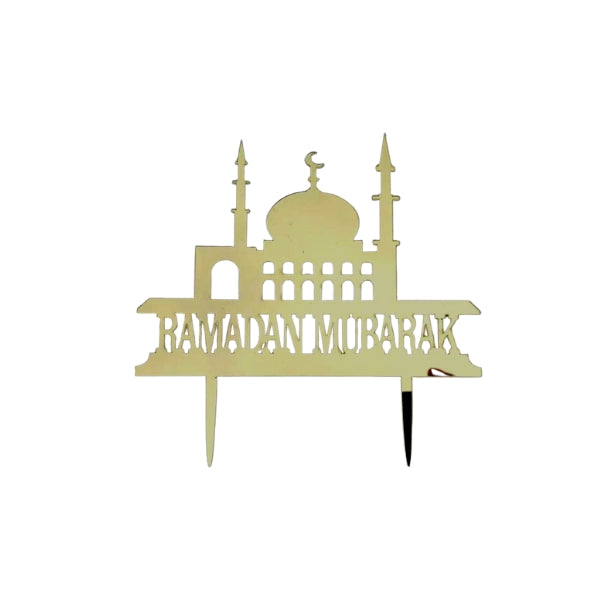 Kaketopp, Ramadan Mubarak, Gull Moskee
