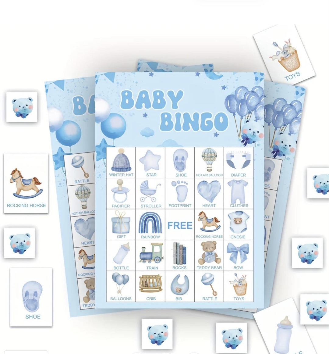 Baby Bingo blå