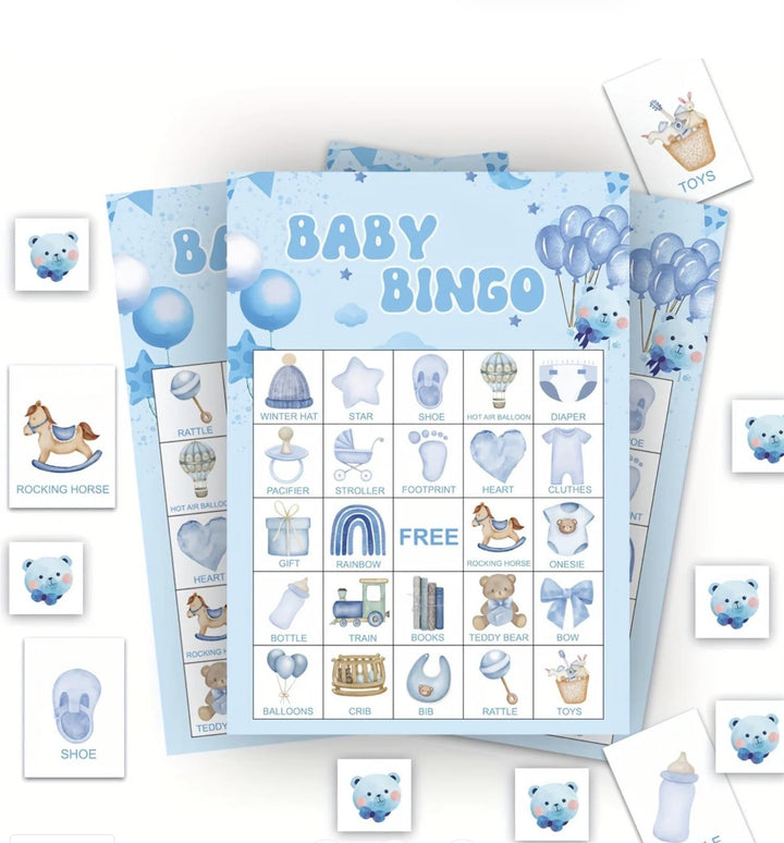 Baby Bingo blå