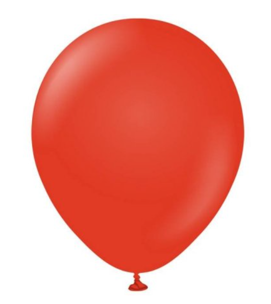 Store latexballonger - Rød