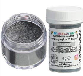 Spiselig glitter Sølv