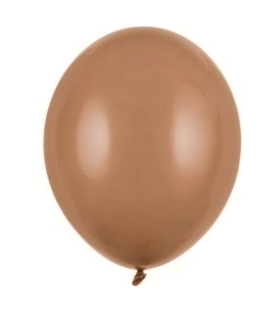 Medium latexballonger - Brun